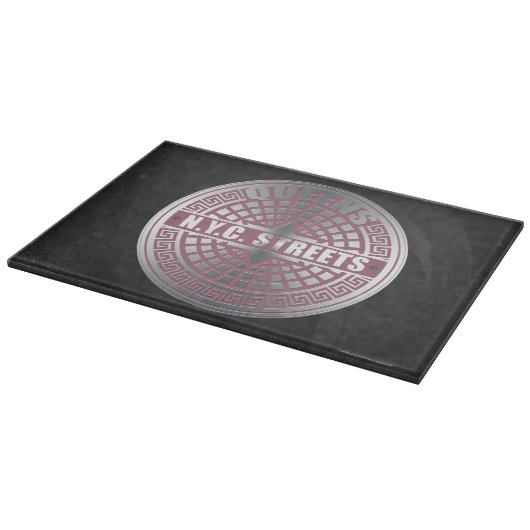Planche À Découper Manhole Covers Queens (Coin)