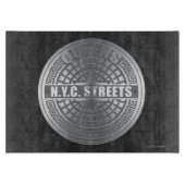 Planche À Découper Manhole Covers Queens (Devant)