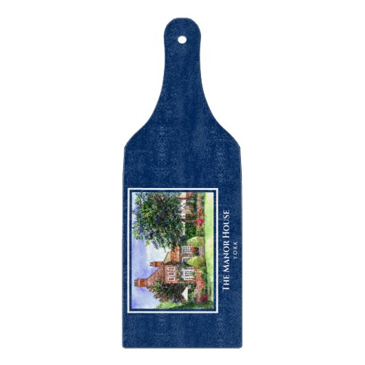 Planche À Découper Manor House York England Country Garden (Devant)