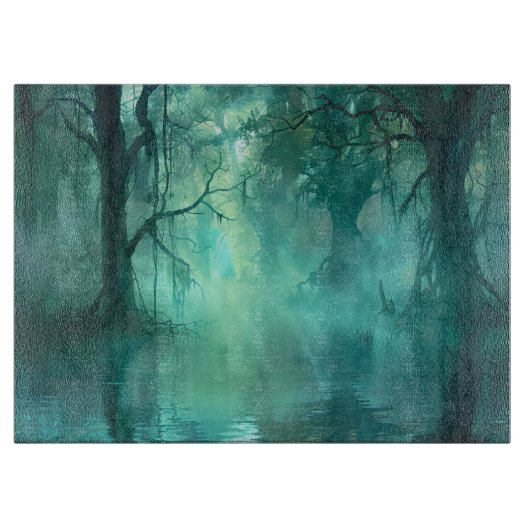 Planche À Découper Marais vert déplaisant (Devant)