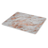 Planche À Découper Marbre 3 Or Blanc et Rose (Coin)