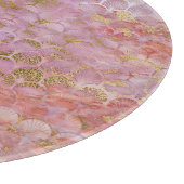 PLANCHE À DÉCOUPER MARBRE ABSTRAIT ART DÉCO PLATEAU PINK CUTTING BOAR (Coin)