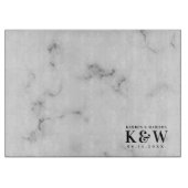 Planche À Découper Marbre blanc Faux (Devant)