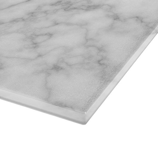 Planche À Découper Marbre blanc gris marbré Arrière - plan Motif en p (Coin)