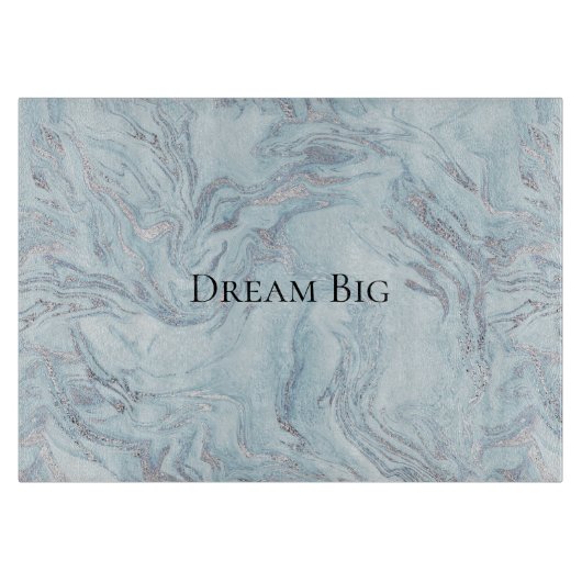 Planche À Découper Marbre bleu (Devant)