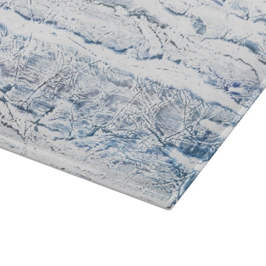 Planche À Découper Marbre bleu clair (Coin)