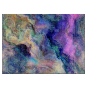 Planche À Découper Marbre coloré