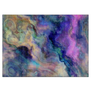 Planche À Découper Marbre coloré