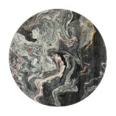 Planche À Découper Marbre de fluide d'agate (Devant)