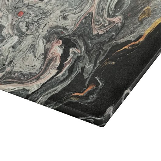 Planche À Découper Marbre de fluide d'agate (Coin)