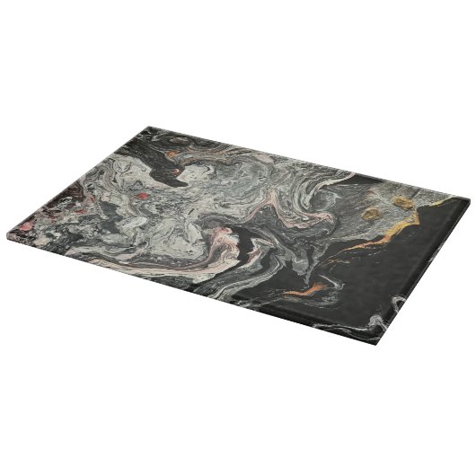 Planche À Découper Marbre de fluide d'agate (Coin)
