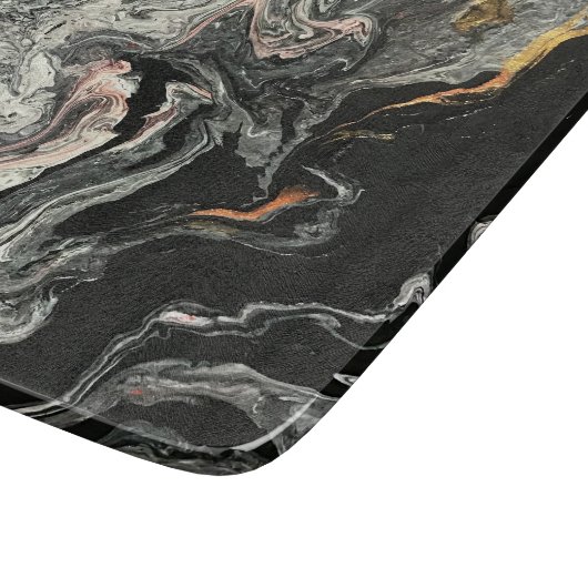 Planche À Découper Marbre de fluide d'agate (Coin)