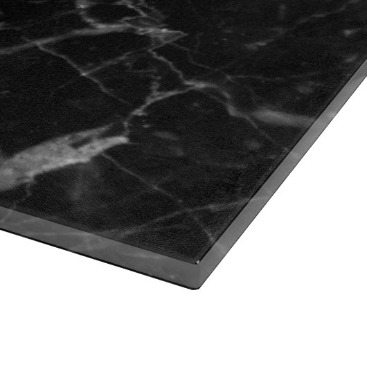 Planche À Découper Marbre noir (Coin)