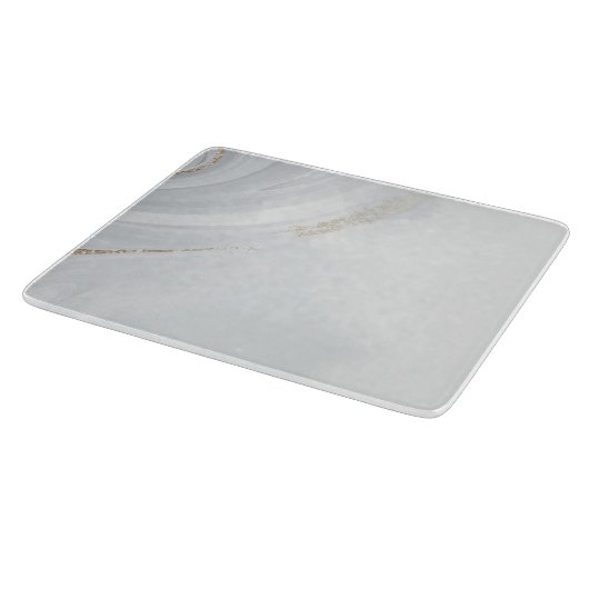 Planche À Découper Marbre Pastel Pierre Parties scintillant Texture A (Coin)