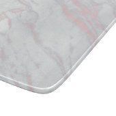 Planche À Découper Marbre Pastel Pierre Parties scintillant Texture A (Coin)