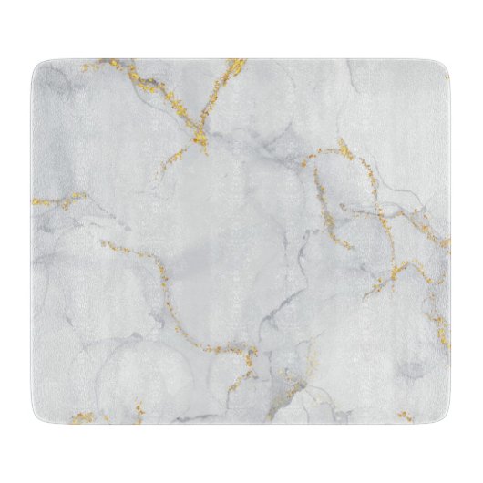 Planche À Découper Marbre Pastel Pierre Parties scintillant Texture A (Devant)