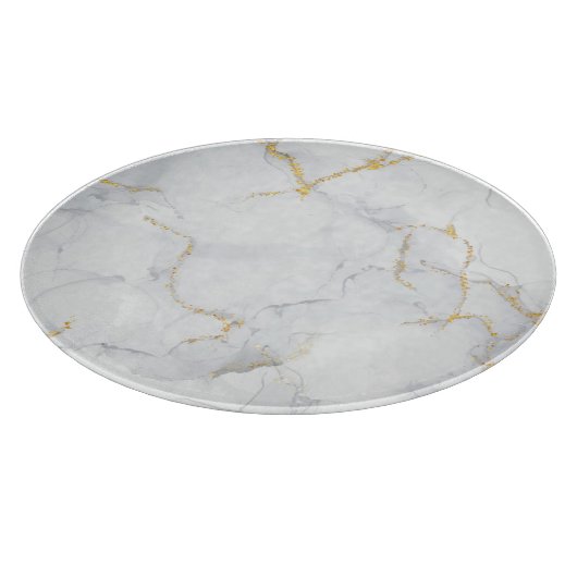 Planche À Découper Marbre Pastel Pierre Parties scintillant Texture A (Coin)