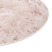 Planche À Découper Marbre rose : arrière - plan de texture dorée. (Coin)