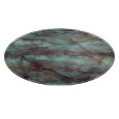 Planche À Découper Marbre turquoise et pourpre de fluorine (Coin)