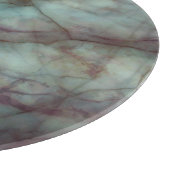 Planche À Découper Marbre turquoise et pourpre de fluorine (Coin)
