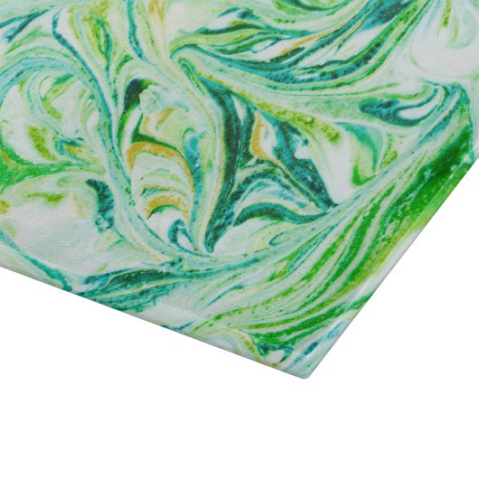 Planche À Découper Marbre vert (Coin)
