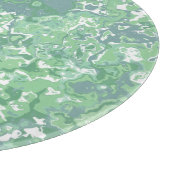 Planche À Découper Marbre vert monochrome (Coin)