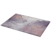 Planche À Découper Marbre violet et or (Coin)