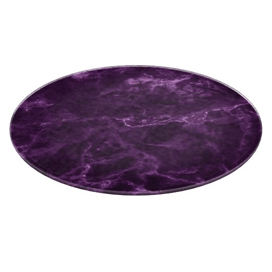 Planche À Découper Marbre violet foncé : texture luxueuse. (Coin)
