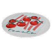 Planche À Découper Marché de producteurs de tomates Italie (Coin)