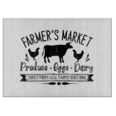 Planche À Découper Marché des fermiers (Devant)