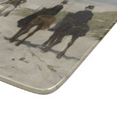 Planche À Découper Marche du matin à cheval sur la plage (par Anton M (Coin)