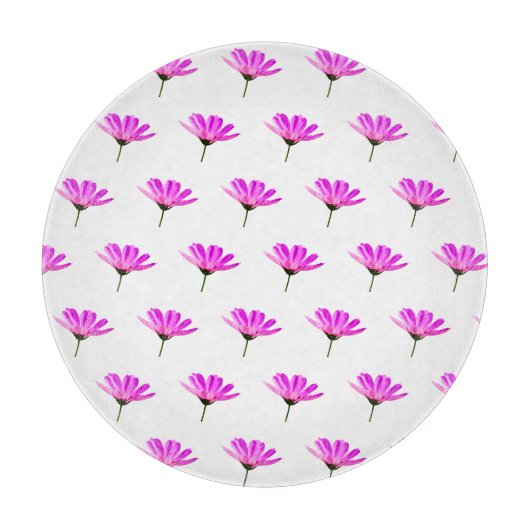 Planche À Découper Marguerite rose (Devant)