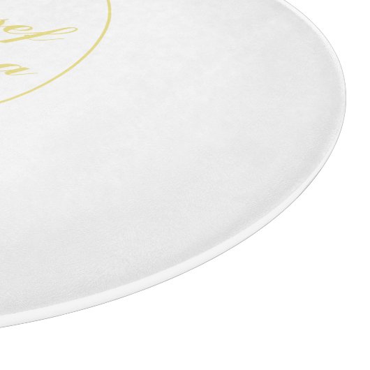 Planche À Découper Mariage d'or (Coin)