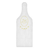 Planche À Découper Mariage d'or (Devant)