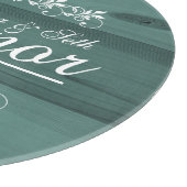 Planche À Découper Mariage ou anniversaire de mariage et de chambre | (Coin)