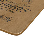 Planche À Découper Mariage ou anniversaire de mariage et de mariage| (Coin)