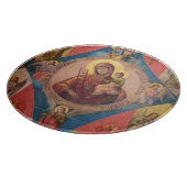 Planche À Découper Marie, Jésus Et Les Anges (Coin)