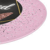 Planche À Découper Mariée Glam Pastel (Coin)