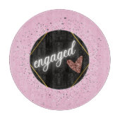 Planche À Découper Mariée Glam Pastel (Devant)