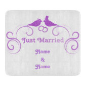 Planche À Découper Mariés mariés à Thunder_Cove (Devant)