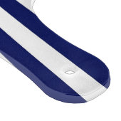 Planche À Découper Marine Blancs Burgundy Quatrefoil 3 Monogramme (Coin)