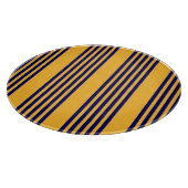 Planche À Découper Marine bleu et jaune soleil cinq bandes motif (Coin)