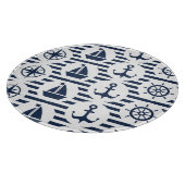 Planche À Découper Maritime dans le motif bleu (Coin)