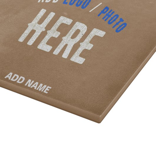 PLANCHE À DÉCOUPER MARQUE VERIFIEE BRUNE PERSONNALISABLE MODERNE ET C (Coin)