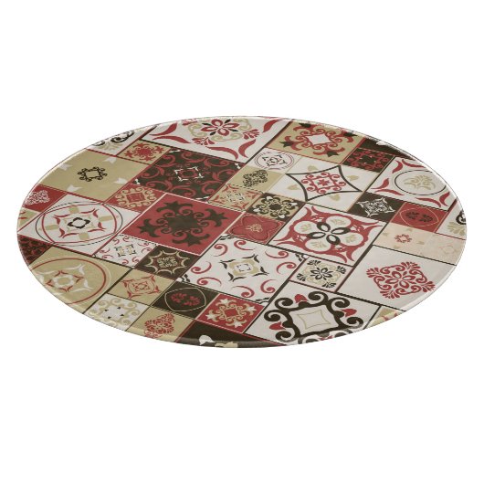 Planche À Découper Marsala Marsala Marsala Motif en Carrelage (Coin)