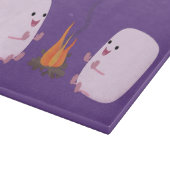 Planche À Découper Marshmallows mignons roses par dessin animé sur le (Coin)