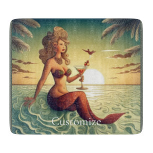 Planche À Découper Martini Classy Mermaid Thunder_Cove