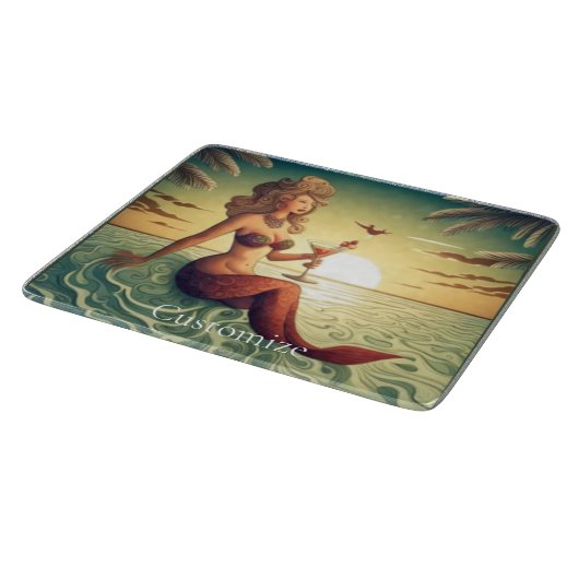 Planche À Découper Martini Classy Mermaid Thunder_Cove (Coin)