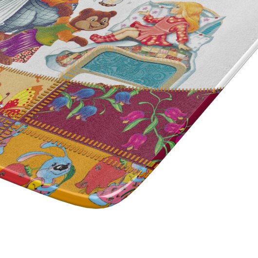 Planche À Découper Masha et 3 ours (Coin)