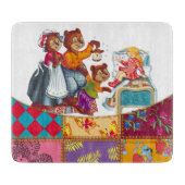 Planche À Découper Masha et 3 ours (Devant)